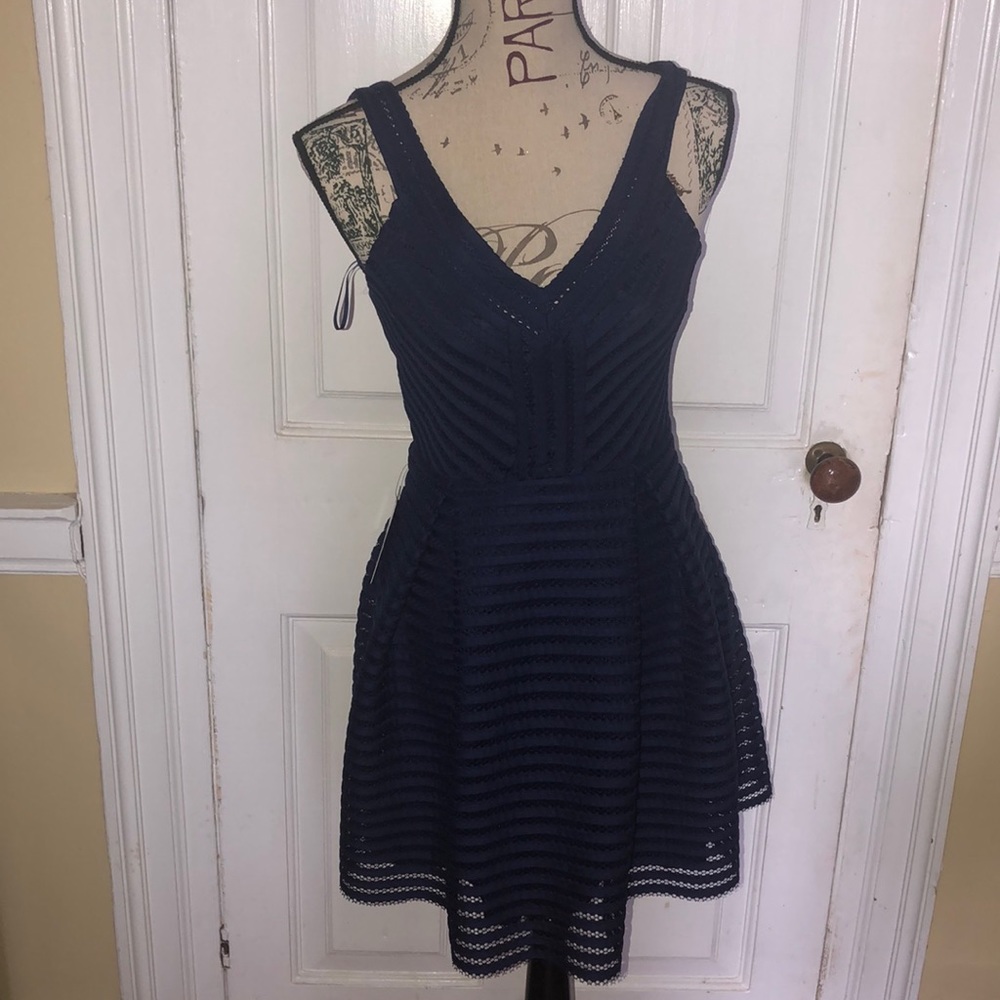 Navy Blue Express Mini Fit & Flare